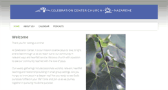 Desktop Screenshot of celebrationcenterchurch.com