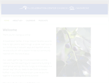 Tablet Screenshot of celebrationcenterchurch.com
